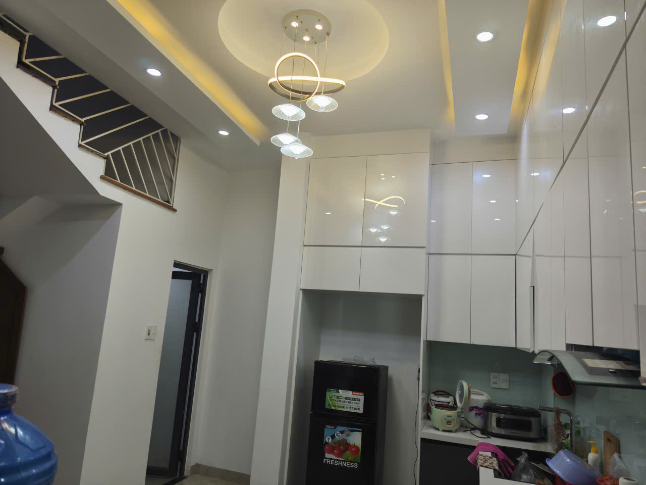 ♥ MT đường 7.5m Thanh Khê 60m2, 6x10m, 3 tầng đúc cứng đẹp, 5.xx tỷ