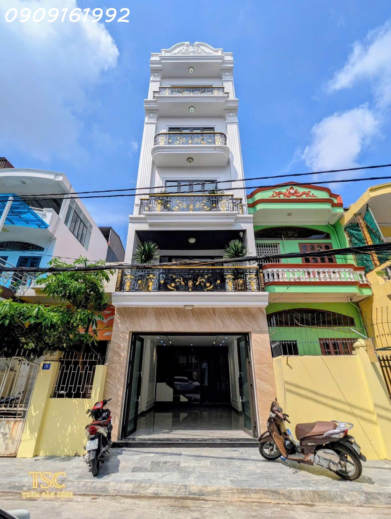 Nhà Mặt Đường khu Lê Chân gần Aeon Mall có thang máy - có vườn bể cá Koi siêu đẹp