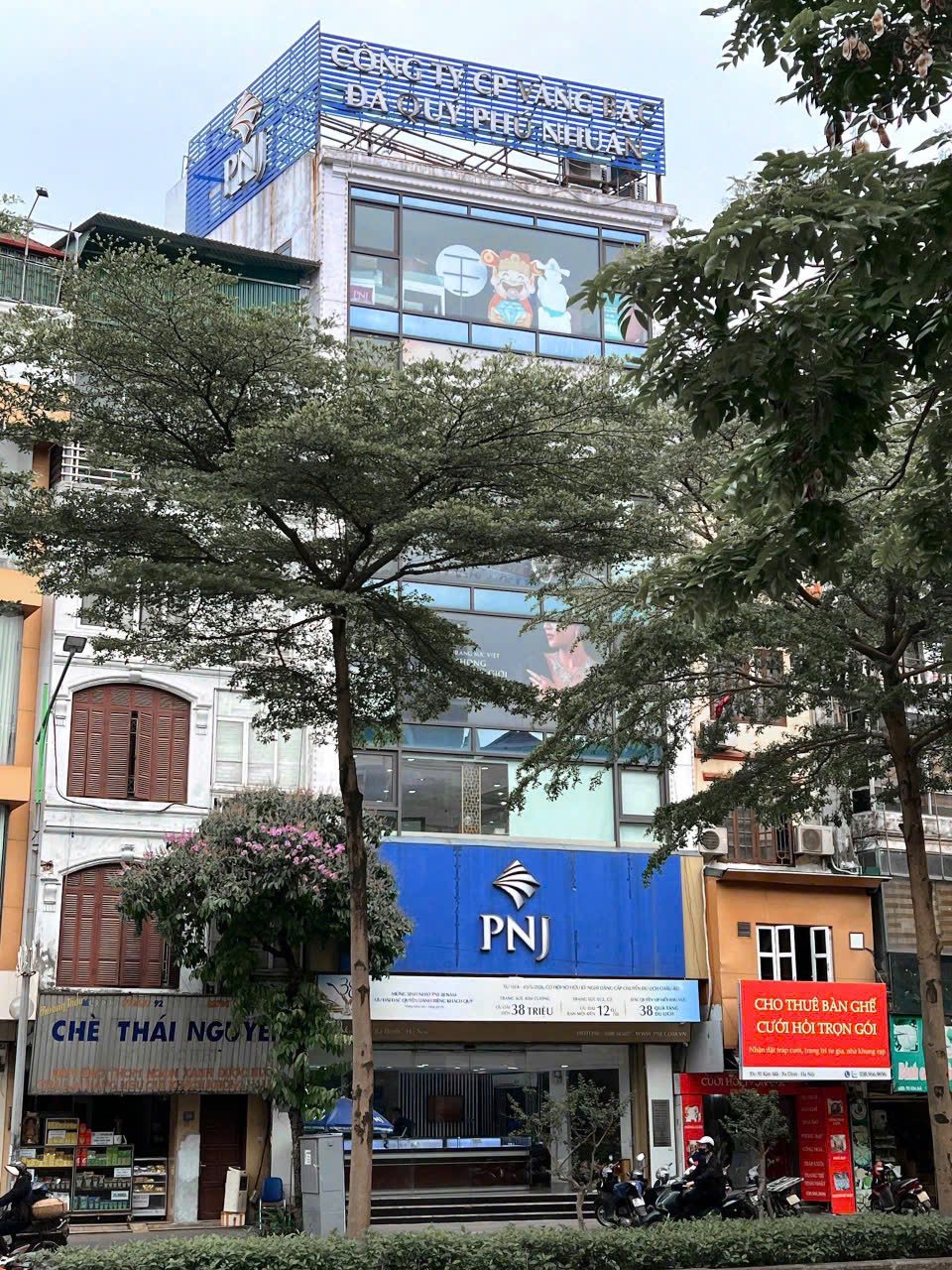 CHO THUÊ TOÀ NHÀ MẶT PHỐ 94–96 KIM MÃ – MT 8M ưu tiên khách thuê thương hiệu & lâu dài