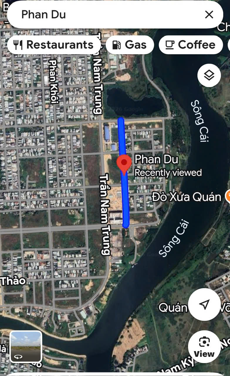 Bán đất đường Phan Du đường 7m5 - Cẩm Lệ gần trường Quốc tế Nicholas sổ đỏ sẵn.