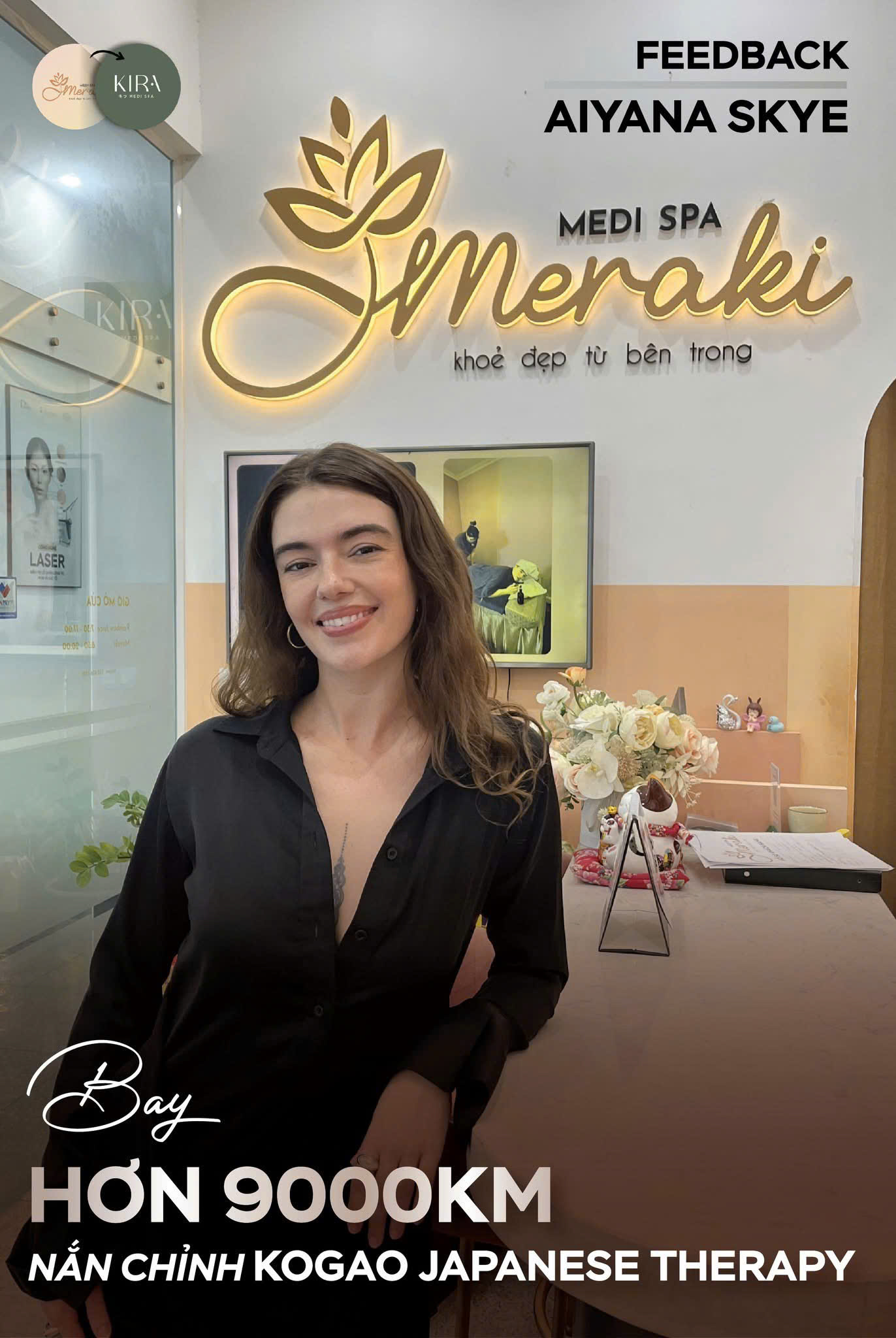 SANG NHƯỢNG TOÀN BỘ MERAKI MEDISPA – THƯƠNG HIỆU ĐÃ CÓ TỆP KHÁCH HÀNG VÀ NHẬN DIỆN THỊ TRƯỜNG