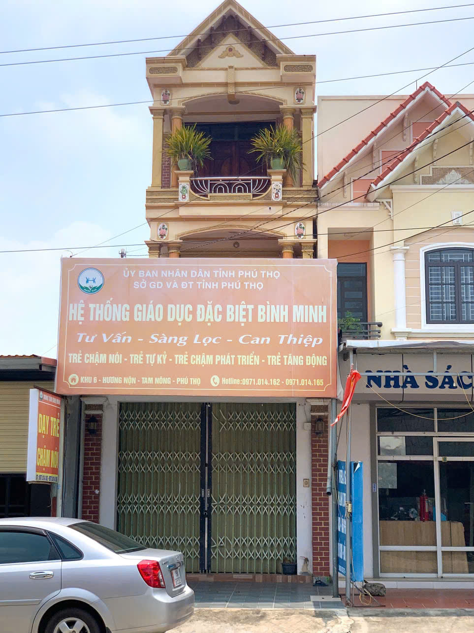 CHO THUÊ NHÀ 3 TẦNG MẶT ĐƯỜNG 32 – HƯƠNG NỘN, TAM NÔNG, PHÚ THỌ