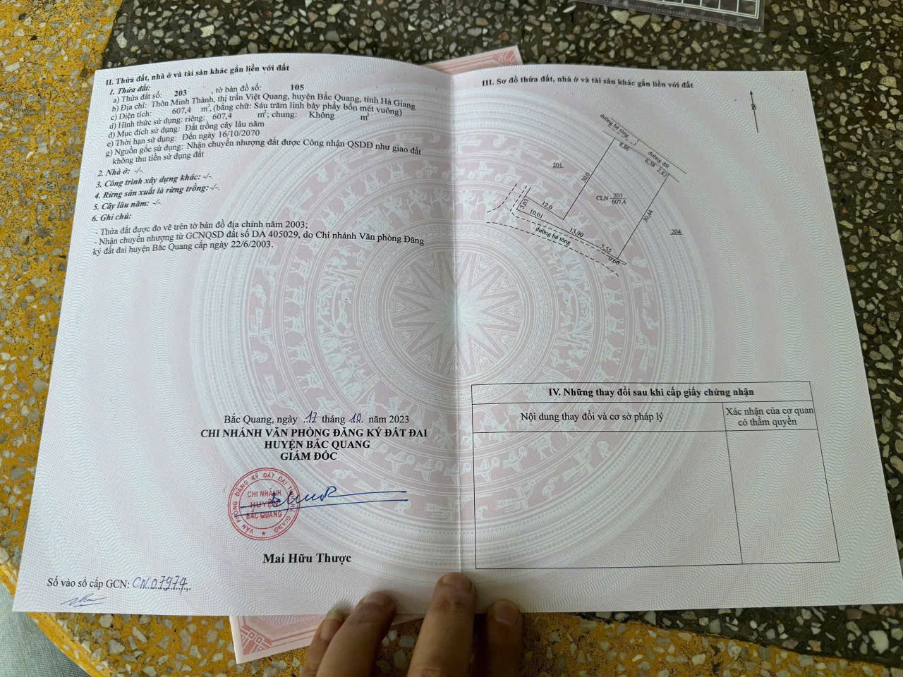 CHÍNH CHỦ CẦN THANH KHOẢN ĐẤT GIÁ TỐT TẠI BẮC QUANG, TUYÊN QUANG