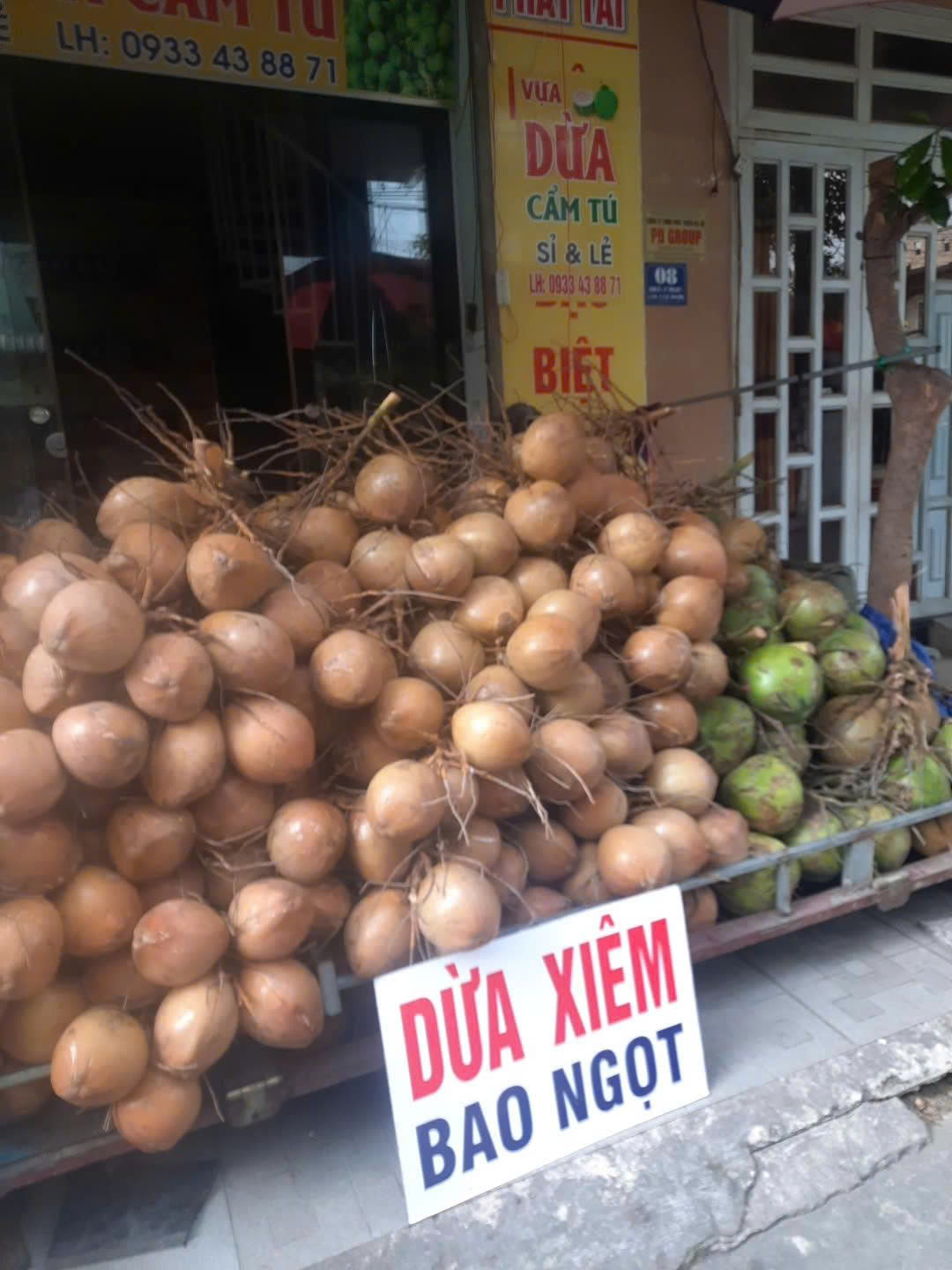 SANG NHƯỢNG VỰA DỪA MẶT TIỀN CỔNG CHUNG CƯ BCONS – ĐƯỜNG SỐ 5, DĨ AN, BÌNH DƯƠNG – KHÁCH ỔN ĐỊNH