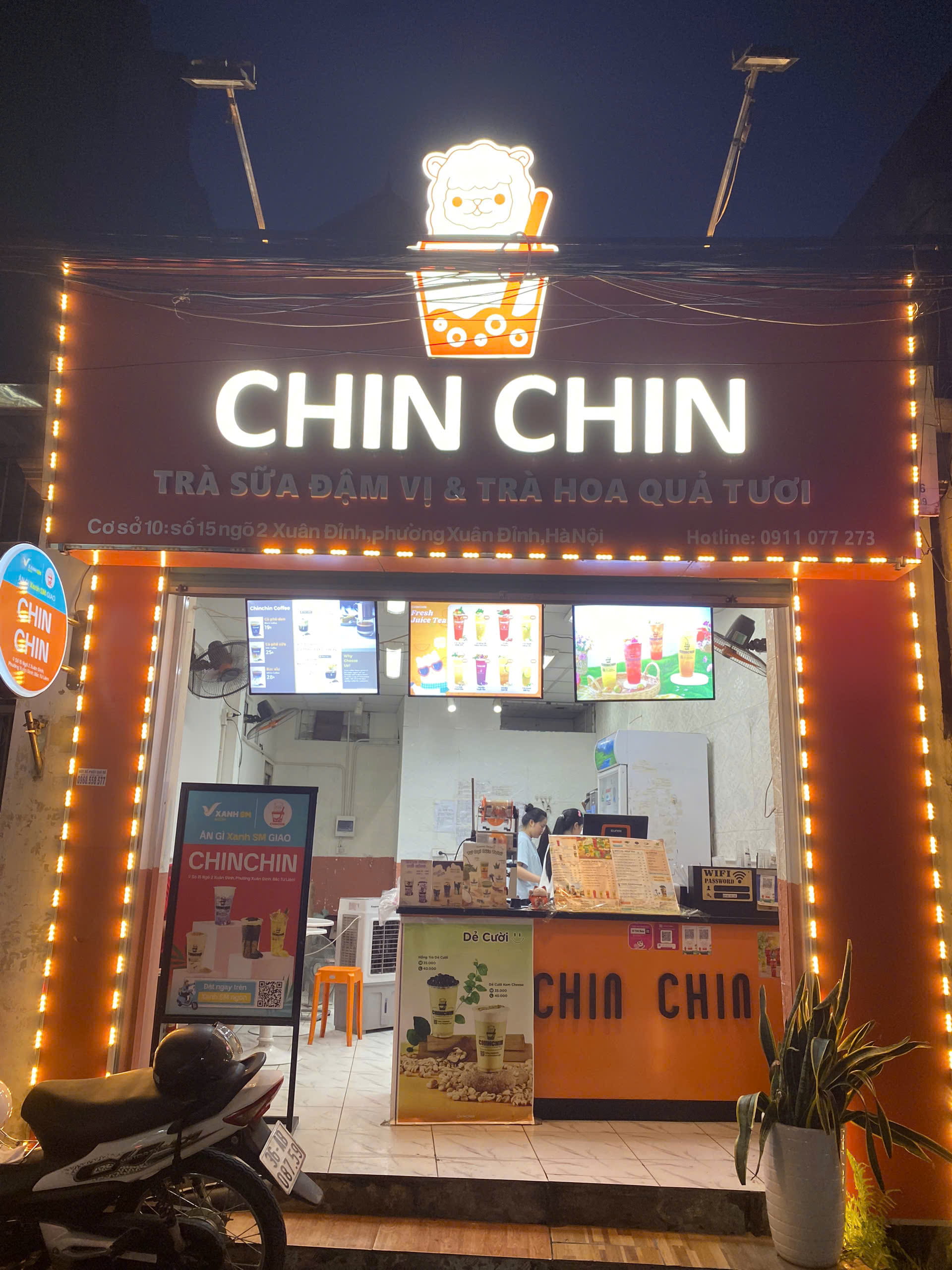 CHÍNH CHỦ CẦN SANG NHƯỢNG LẠI QUÁN TRÀ SỮA CHIN CHIN - SỐ 15 NGÕ 2 - XUÂN ĐỈNH - HÀ NỘI