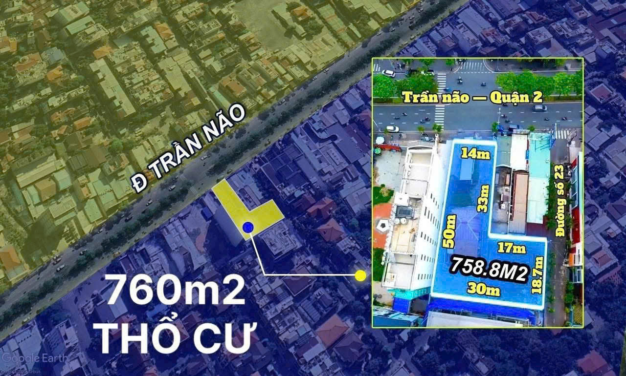 Hàng Hiem Góc 2 Mặt tiền Trần Não, An Khánh, Tp. Thủ Đức. Mặt tiền hông là Đường số 23.
