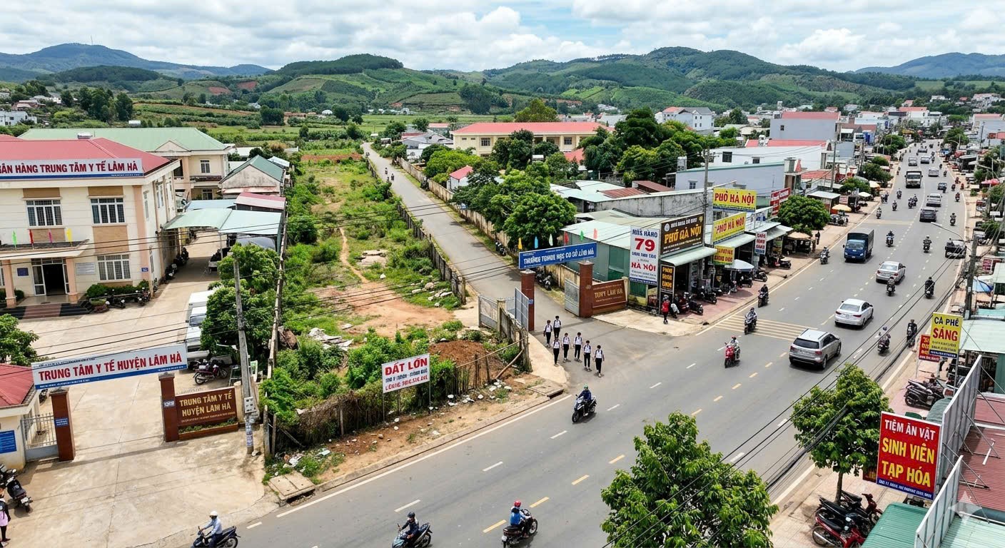 SỞ HỮU NGAY LÔ ĐẤT 890m2 THỔ CƯ VỊ TRÍ ĐẸP – MẶT TIỀN QUỐC LỘ 27 – Xã Tân Văn, Huyện Lâm Hà, Lâm Đồng