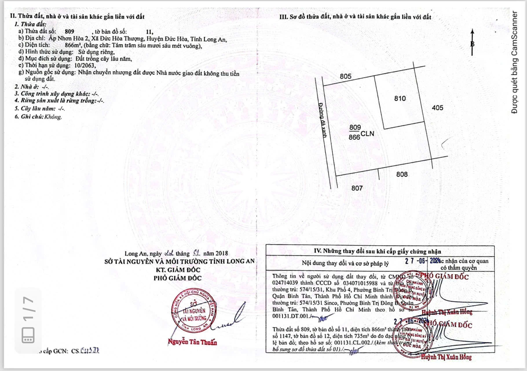 LÔ ĐẤT ĐẸP - GIÁ TỐT - CHÍNH CHỦ Cần Bán Đất Tiềm Năng Xã Đức Hoà Thượng, Đức Hòa, Long An