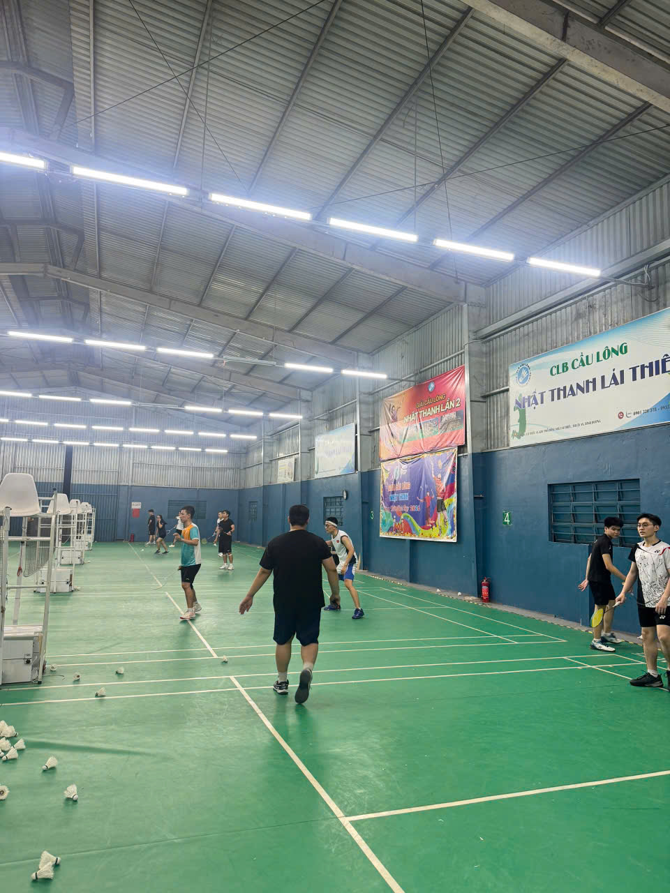 THANH LÝ TOÀN BỘ 5 SÂN CẦU LÔNG ĐC 45 lái thiêu 45, phường lái thiêu, tp hcm