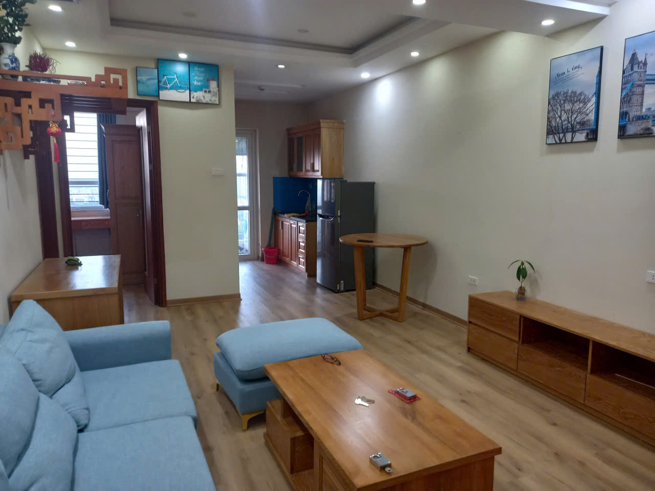 Chính chủ cho thuê căn hộ 65m2, 02 ngủ, 02 WC, đầy đủ đồ, tòa OCT5B, Khu đô thị Resco, Cổ Nhuế.