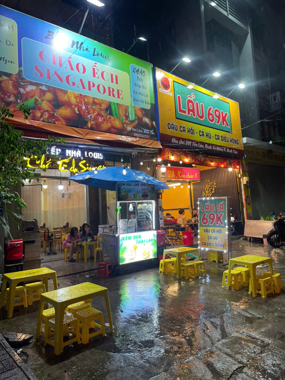 Bình Tân ! Sang Kiot Bán Kem Đẹp lắm , Vỉa Hè Rộng Sang Giá Rẻ : 9 tr, Khu Tên Lửa, Tel : 0935891072 ( chính chủ )