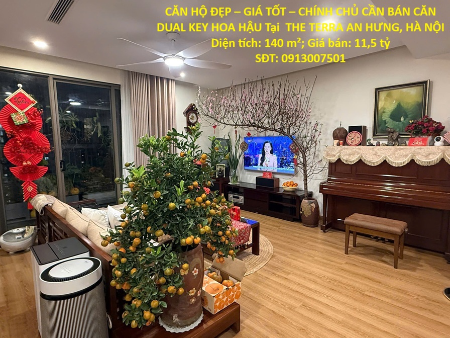 CĂN HỘ ĐẸP – GIÁ TỐT – CHÍNH CHỦ CẦN BÁN CĂN DUAL KEY HOA HẬU Tại THE TERRA AN HƯNG, HÀ NỘI