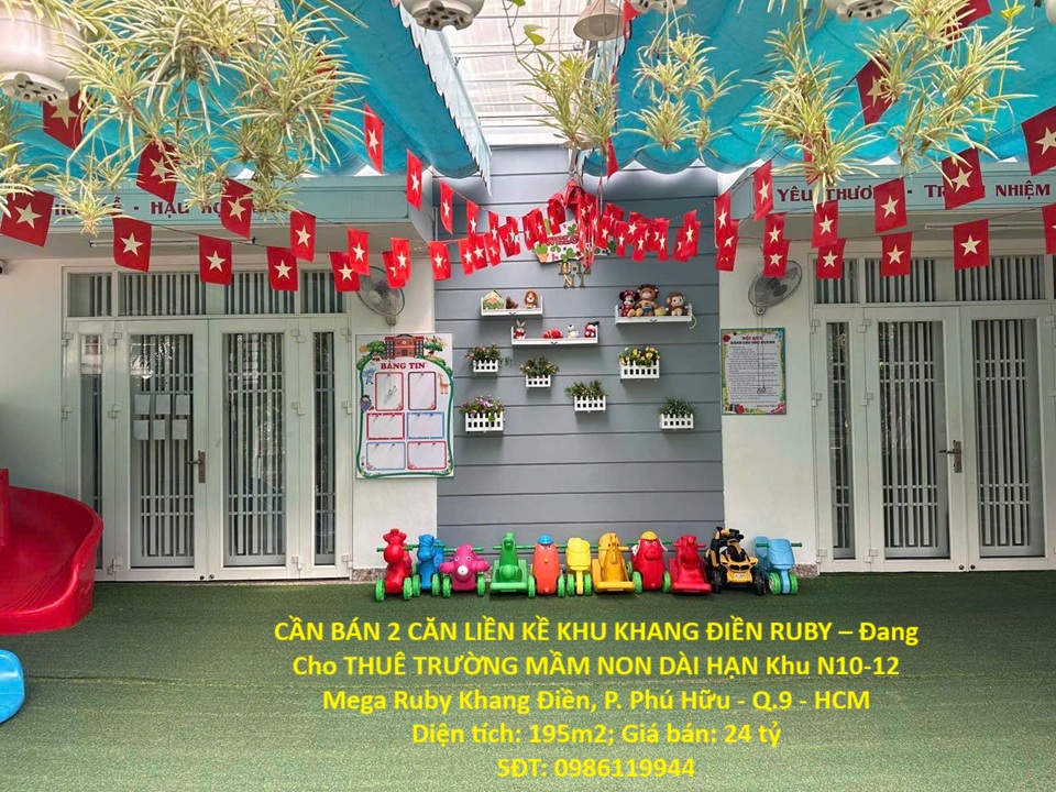 CẦN BÁN 2 CĂN LIỀN KỀ KHU KHANG ĐIỀN RUBY P. Phú Hữu - Q.9 - HCM