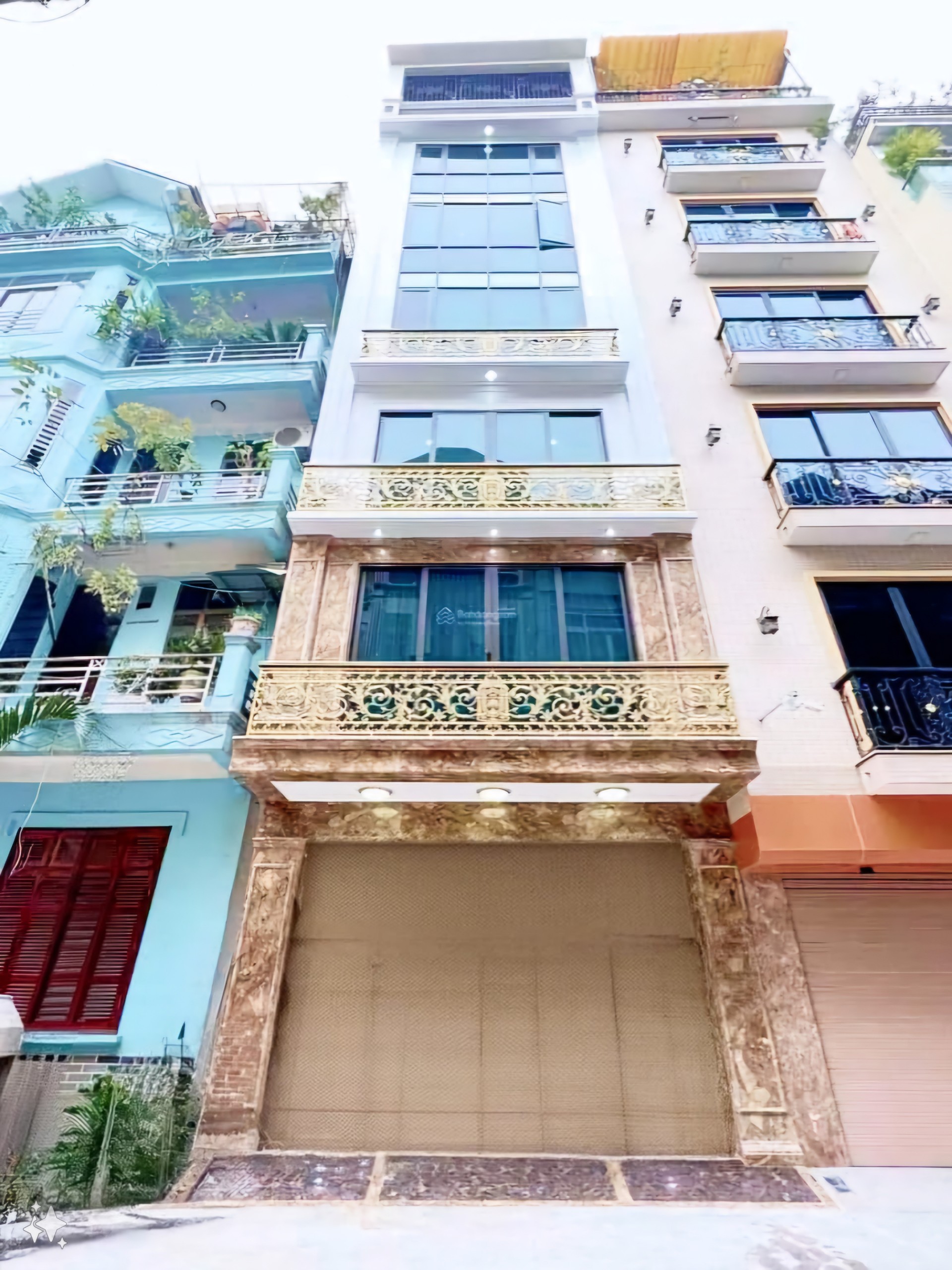 Cho thuê nhà, THANG MÁY, 118m2_ 6T; Lò Đúc, Hòa Mã, Hàm Long -37 tr
