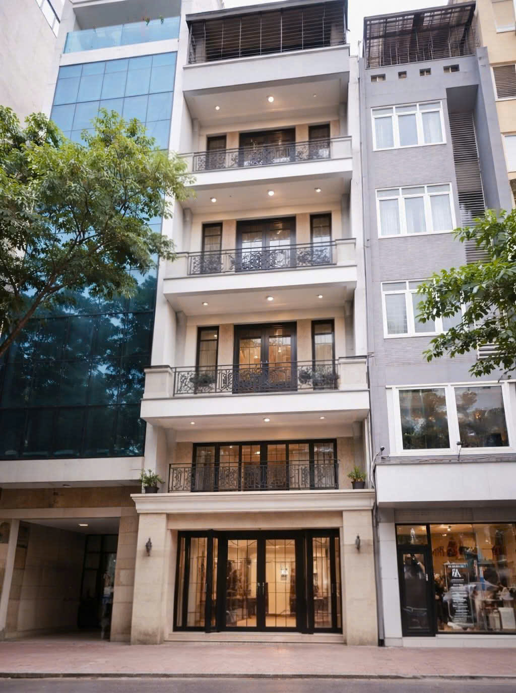 Cho thuê nhà, 111m2_ 5T; Lý Thường Kiệt, Bà Triệu, Ngô Quyền -41 tr