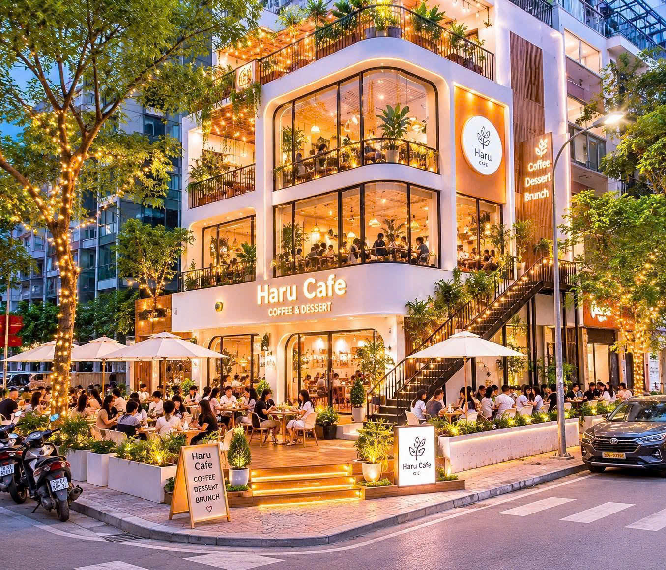 CHO THUÊ MBKD PHỐ TRUNG HÒA VŨ PHẠM HÀM - CẦU GIẤY - HÀ NỘI Diện tích: 130m2 x 5 tầng Mặt tiền: 12m