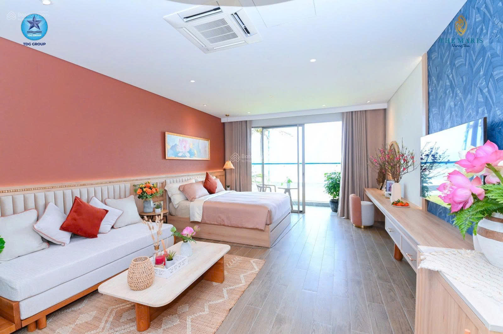 Bán condotel The Maris Vũng Tàu 45m² giá tốt 3.45 tỷ căn đẹp dễ khai thác, giá thấp hơn thị trường