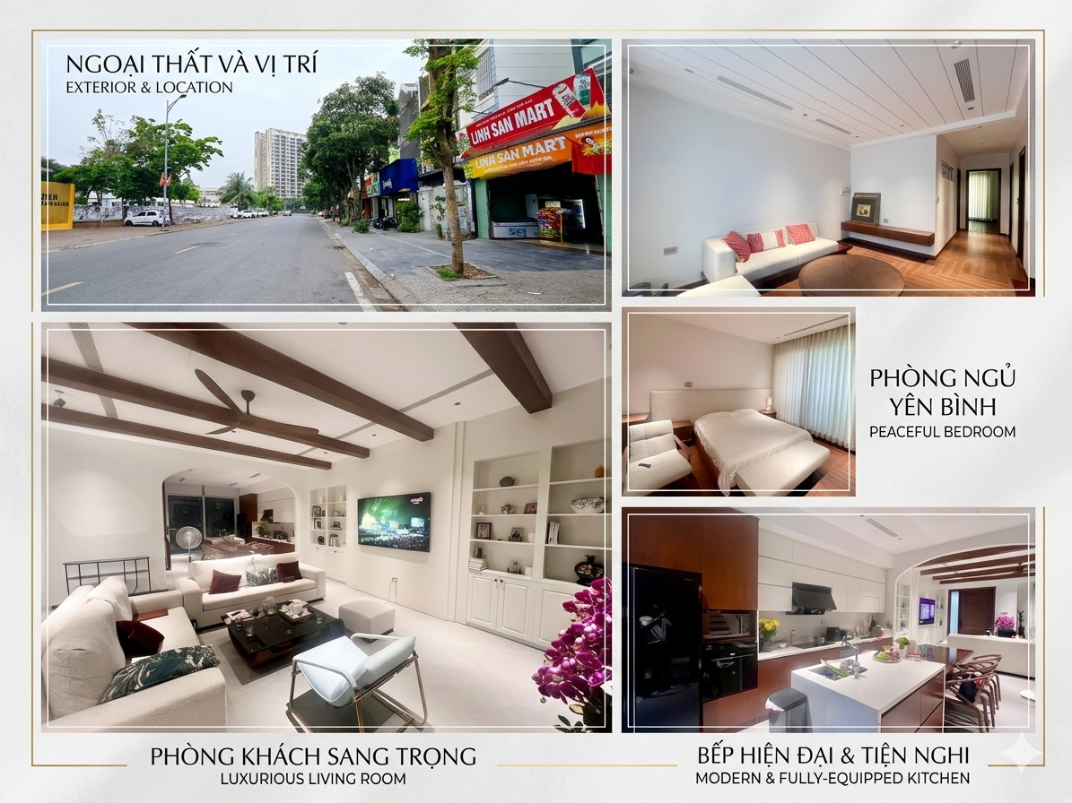 BÁN BIỆT THỰ VIỆT HƯNG 120M2- 5 TẦNG THANG MÁY- MẶT PHỐ, KINH DOANH, Ở ĐỈNH- 40 TỶ