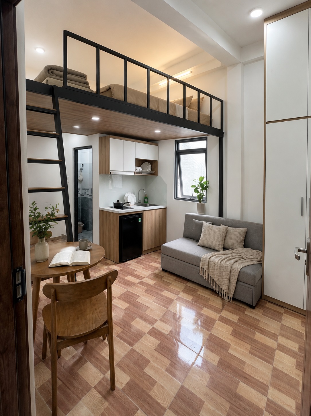 ♣ 15m ra MT Núi Thành, 86m2, ngang 7.5m, 4 tầng mới, 12 phòng, dòng tiền 40tr