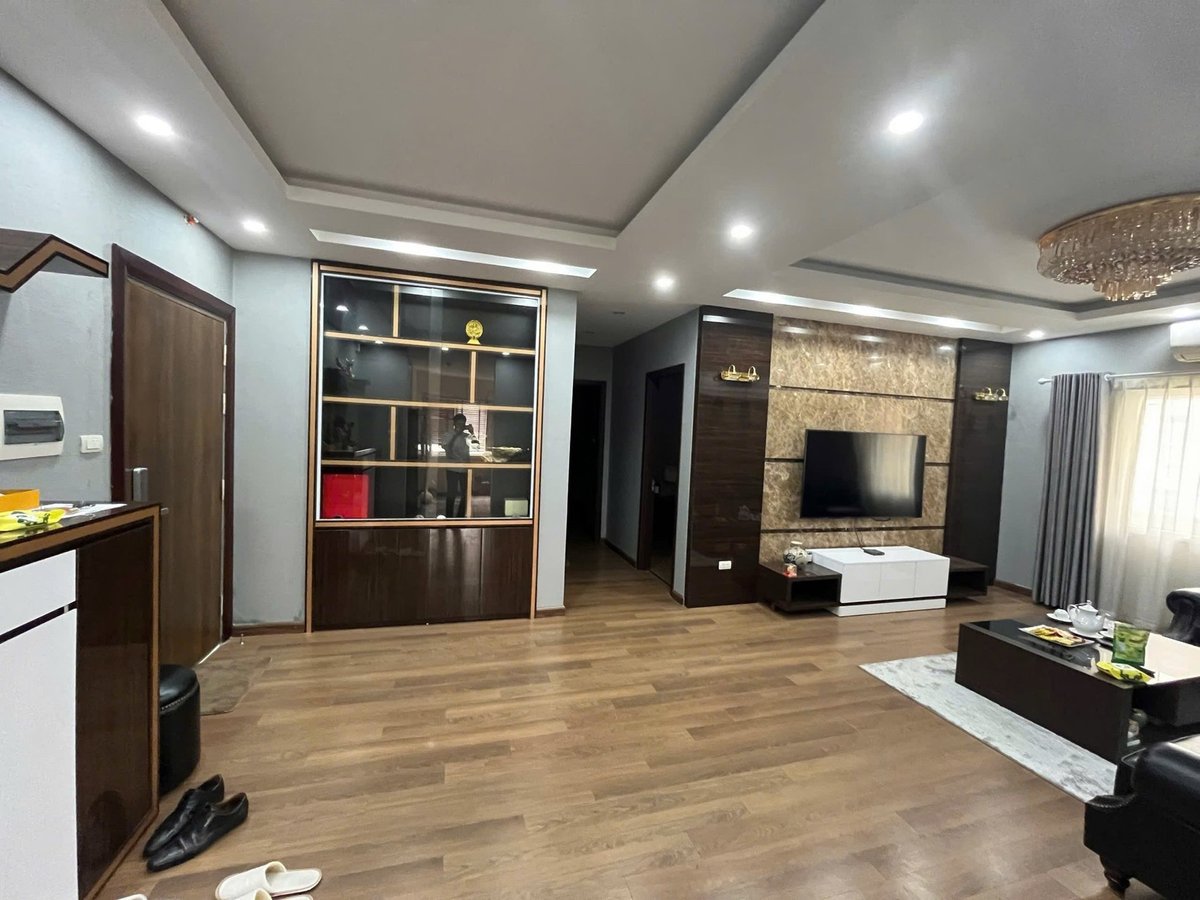 Bán chung cư khu đô thị Nam Cường, vị trí góc, 3 thoáng, 3 phòng ngủ, nội thất cao cấp.