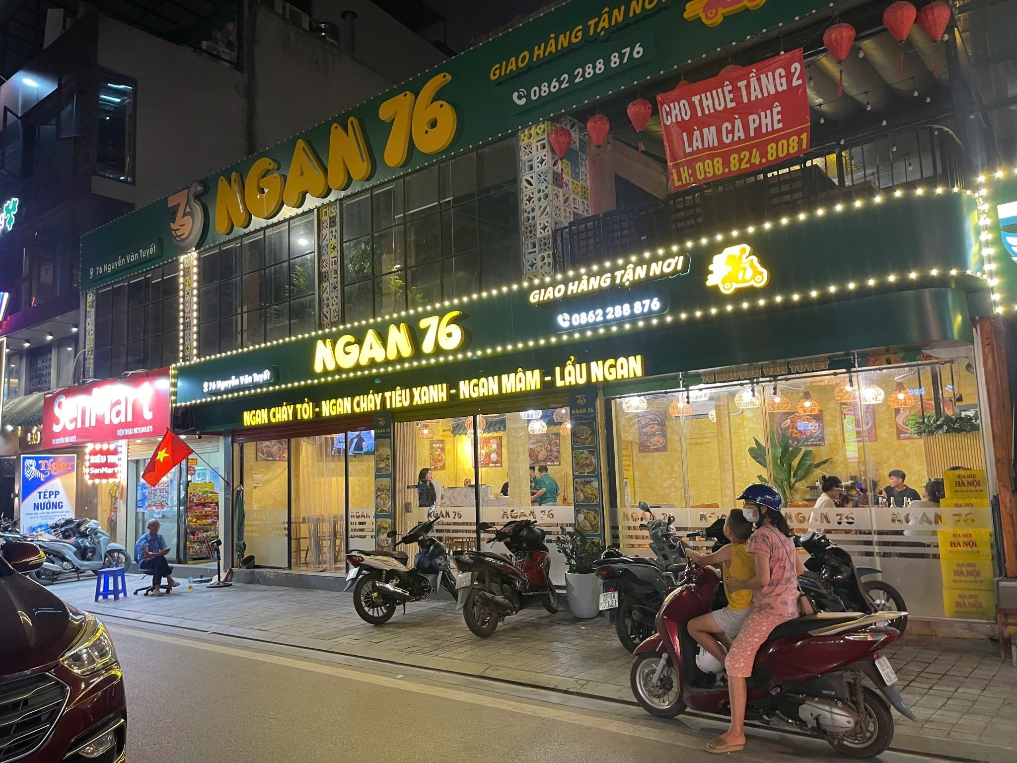 BÁN NHÀ MẶT PHỐ NGUYỄN VĂN TUYẾT– – KINH DOANH ẨM THỰC – 2 MẶT THOÁNG – 21,5 TỶ