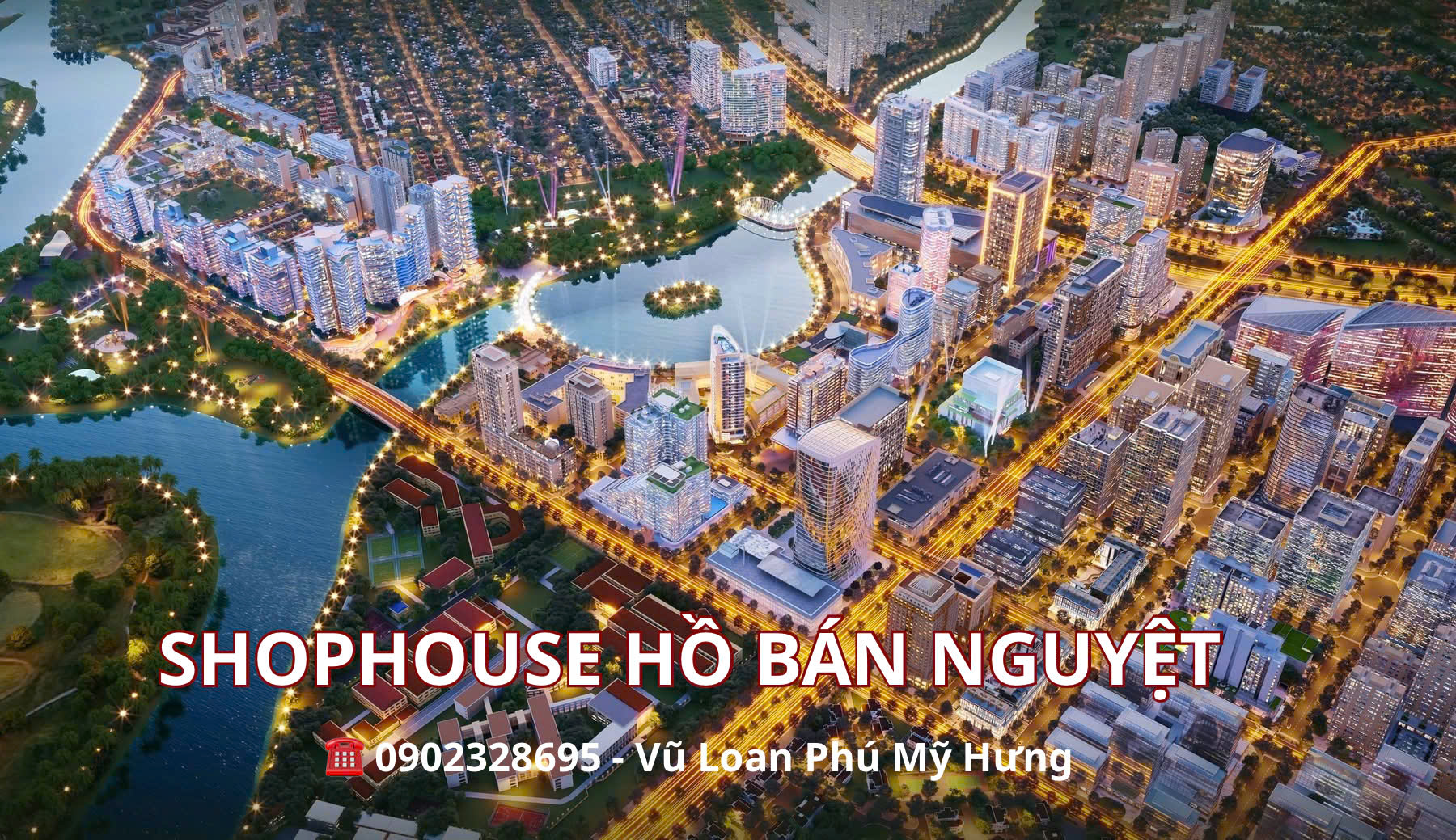 SHOPHOUSE HỒ BÁN NGUYỆT PHÚ MỸ HƯNG CÓ BÁN KHÔNG?