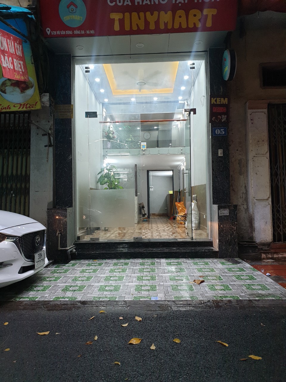 CHÍNH CHỦ bán mặt bằng KD 5 tầng, MB 32m2, ô tô đỗ cửa, KD tốt, mặt ngõ phố Võ Văn Dũng, Quận Đống Đa
