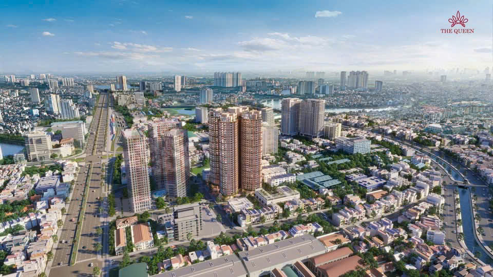 3 CĂN NGOẠI GIAO ĐẸP NHẤT DỰ ÁN THE QUEEN - 360 GIẢI PHÓNG, HÀ NỘI