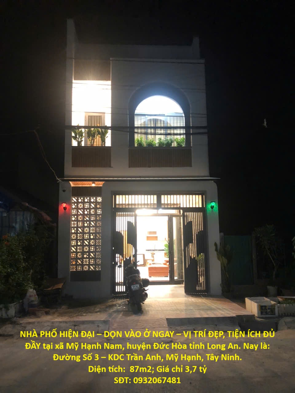 NHÀ PHỐ HIỆN ĐẠI – DỌN VÀO Ở NGAY – VỊ TRÍ ĐẸP, TIỆN ÍCH ĐỦ ĐẦY tại huyện Đức Hòa tỉnh Long An