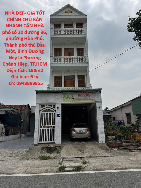 NHÀ ĐẸP- GIÁ TỐT CHÍNH CHỦ BÁN NHANH CĂN NHÀ phố số 20 Khu TĐC Định Hòa thành phố thủ dầu một Bình Dương