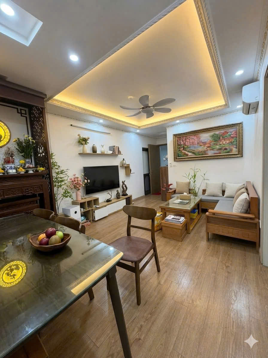 BÁN CHUNG CƯ RUBY 3 PHÚC LỢI, 2 NGỦ 2 VỆ SINH, 2 BAN CÔNG, LÔ GÓC