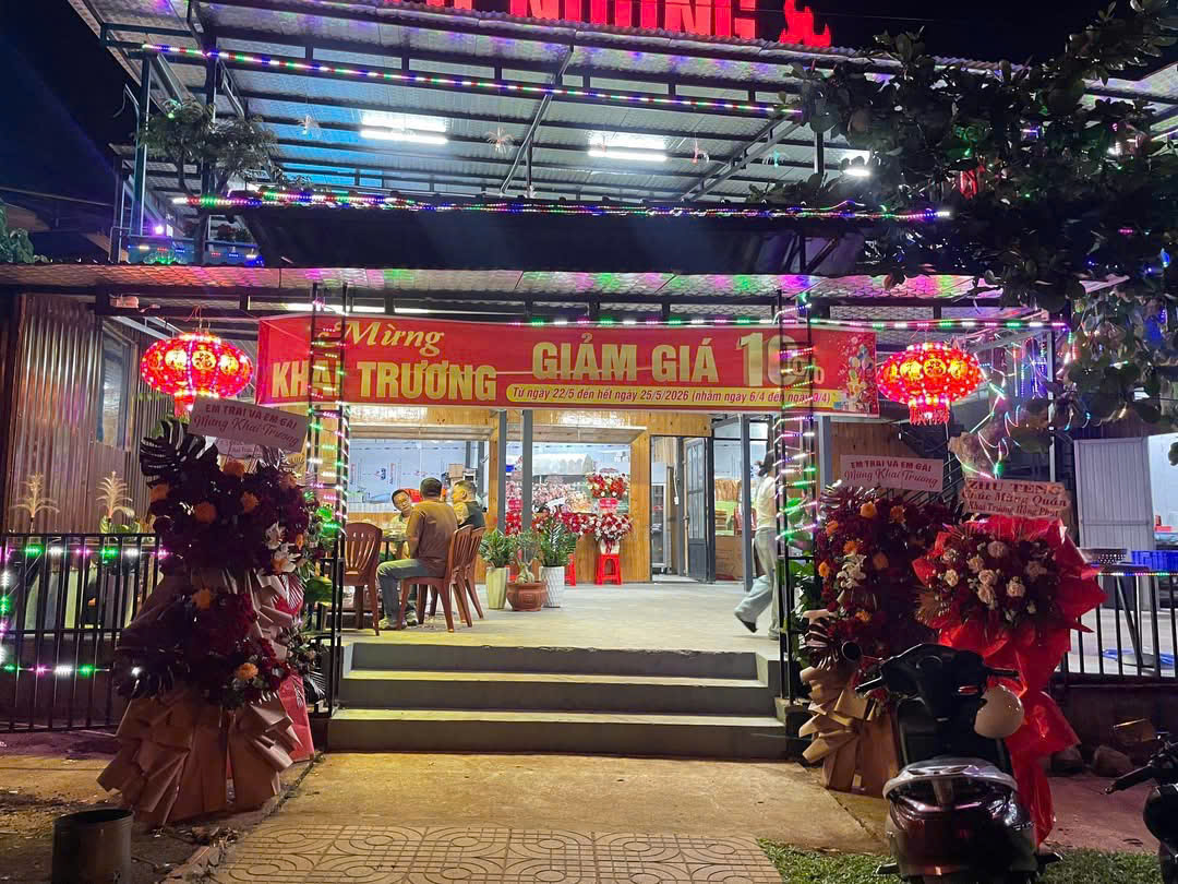 SANG NHƯỢNG CỬA HÀNG ĐẠI LỘ NƯỚNG Do không có thời gian quản lý Địa chỉ ở 24 Võ Nguyên Giáp, phường Buôn Ma Thuột, tỉnh