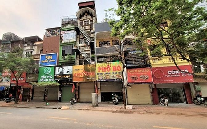 Bán nhà mặt phố Đặng Thùy Trâm, kinh doanh- văn phòng- Cầu Giấy