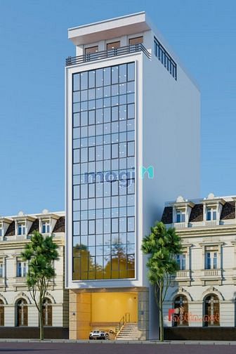 Bán tòa nhà Mặt đường Mạc Thái Tổ, 200m2*8 tầng + 1 hầm, hướng ĐB