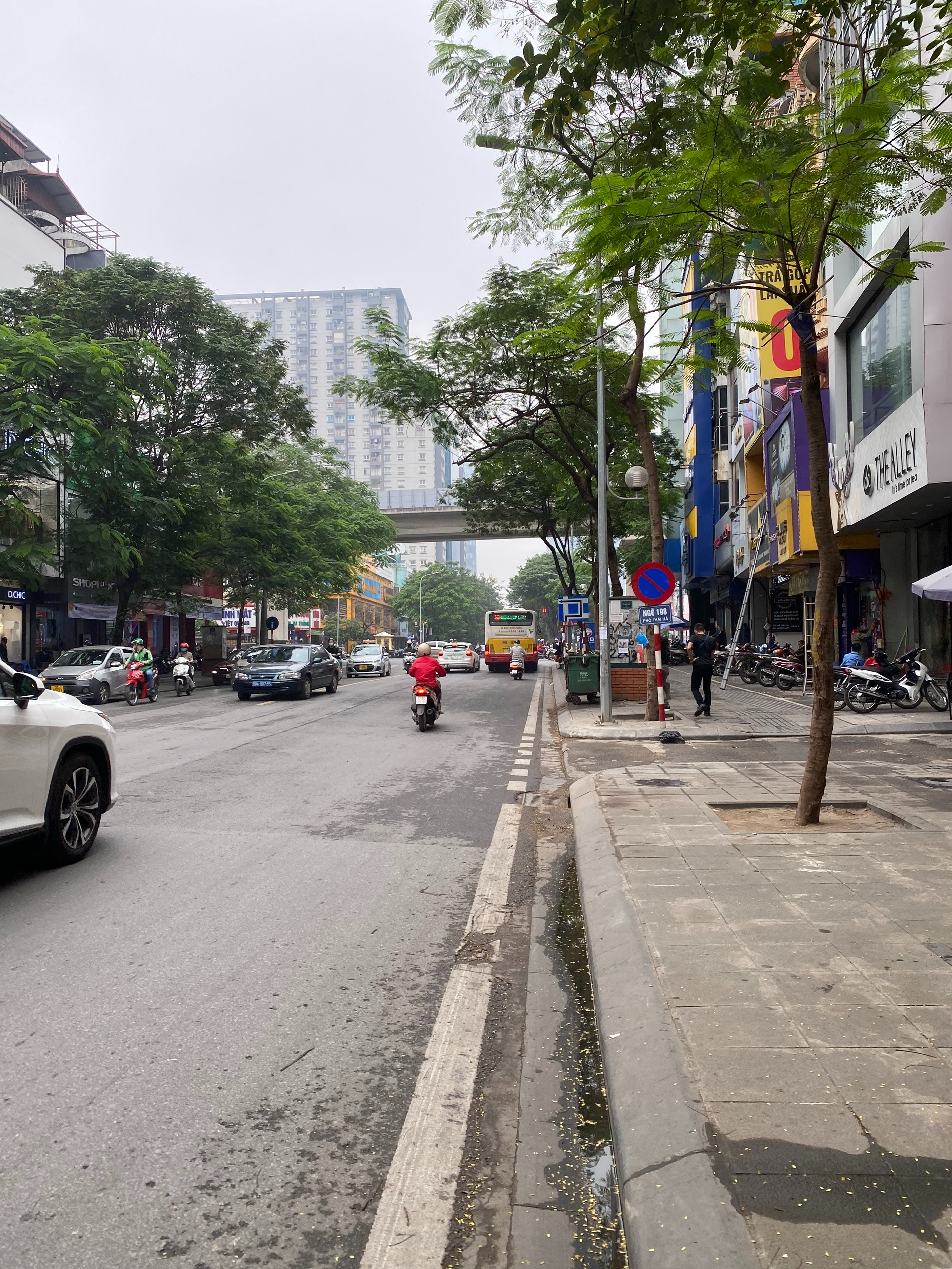 Tòa VP 7 tầng thang máy Thái Hà DT 80m2, MT 5m, ô tô tránh, kinh doanh đỉnh 22 tỷ