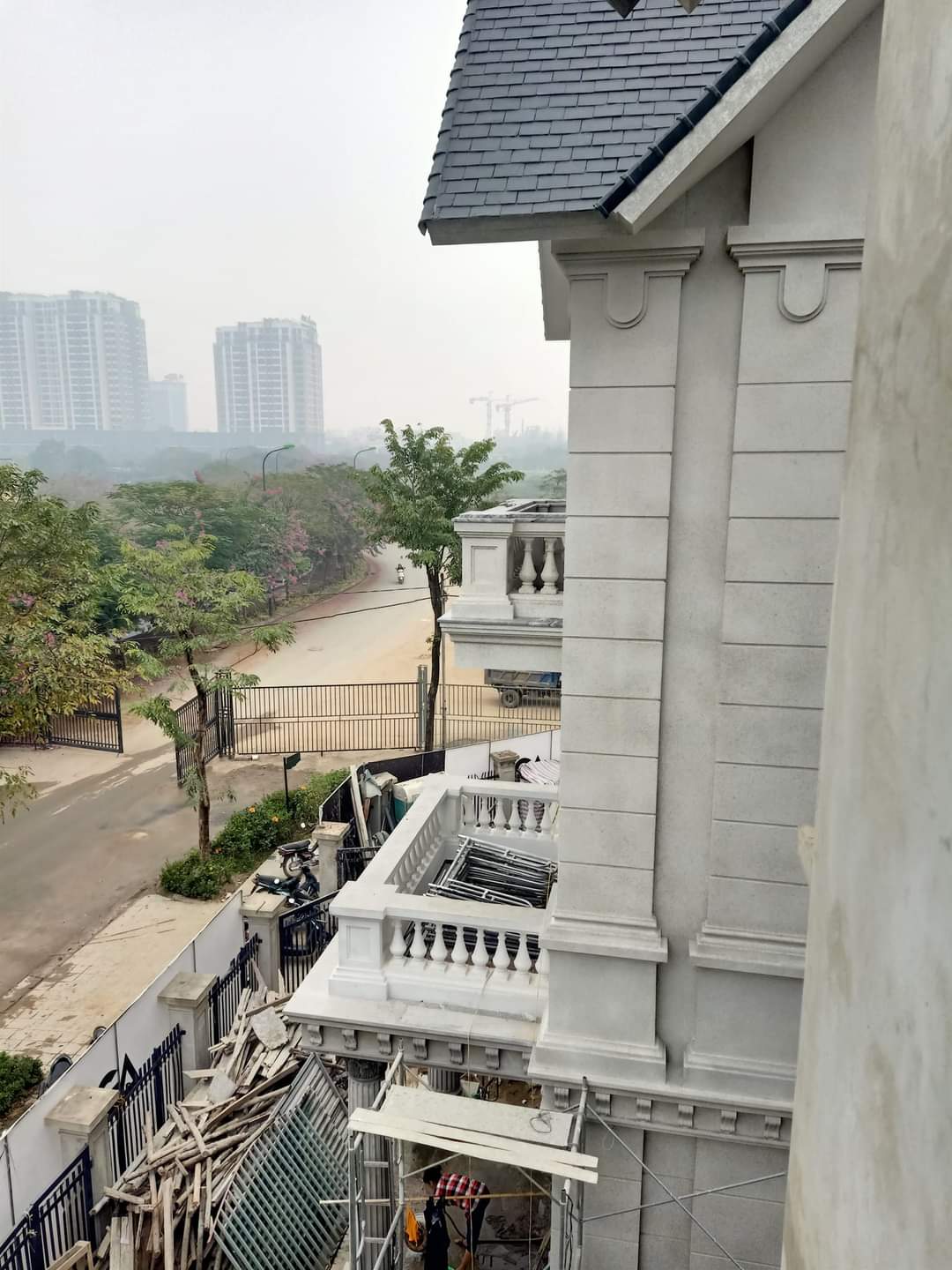 Biệt thự lô góc phong cách Châu âu