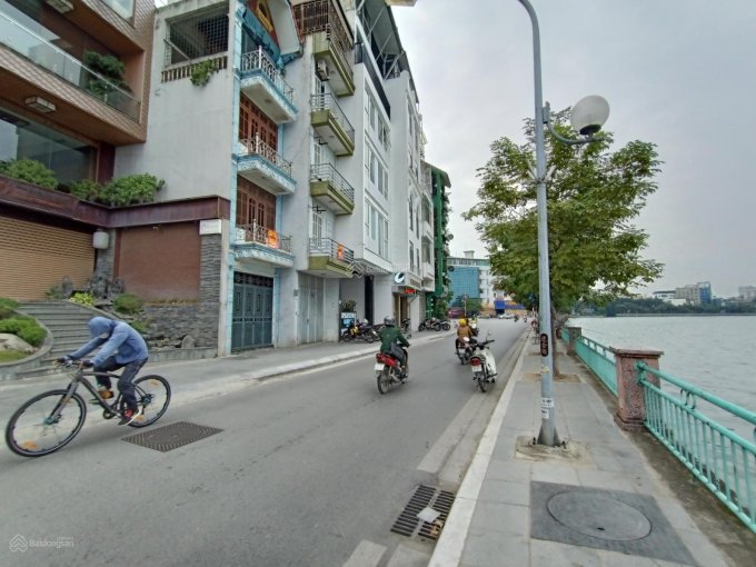 Bán đất mặt phố Hồ Tây gần Văn Cao Nguyễn Đình Thi kinh doanh đỉnh 100m2 mặt tiền 6m, giá 50 tỷ