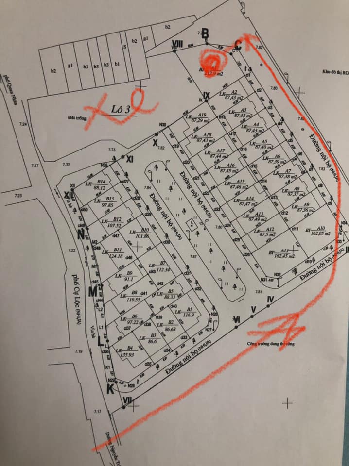 Dự án đất đầu tư khủng sinh lời cao tại Nguyễn Trãi Thanh xuân 35,5 tỷ