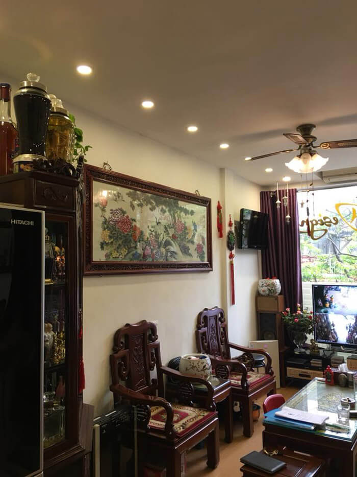 Bán nhanh nhà Hoàng Quốc Việt gara ô tô kdvp, nhà đẹp 120m 7.7m 4t, giá 13.4 tỷ