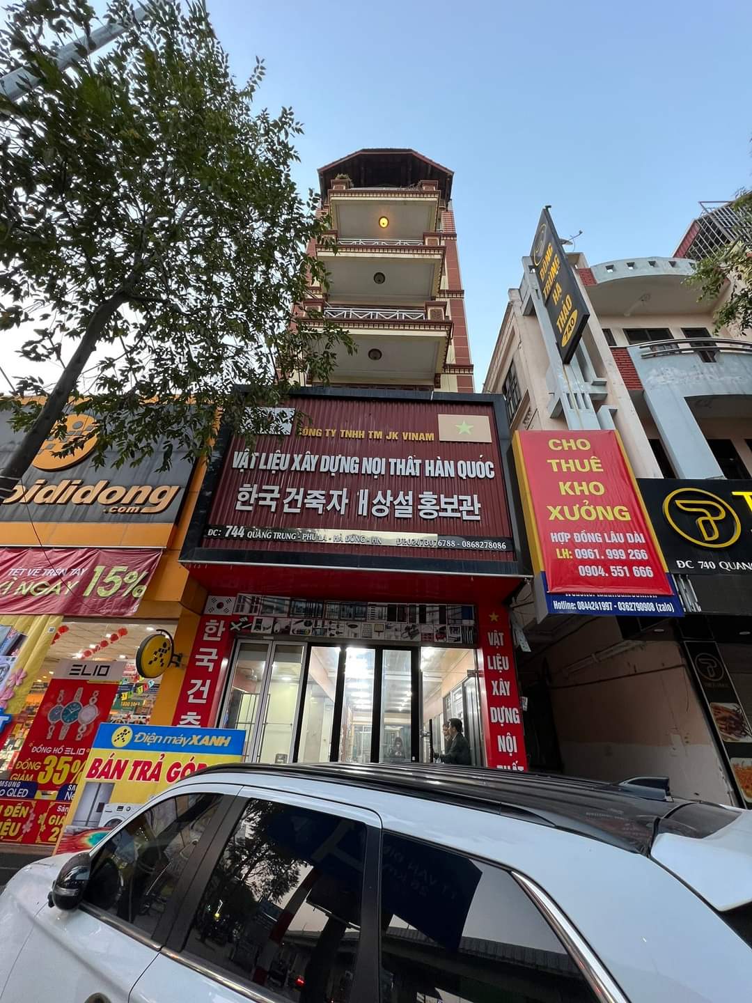 MẶT PHỐ KINH DOANH SẦM UẤT NGÀY ĐÊM-QUANG TRUNG-HÀ ĐÔNG-DT 88m2-6T-MT 5m-Giá 23,5 tỷ.