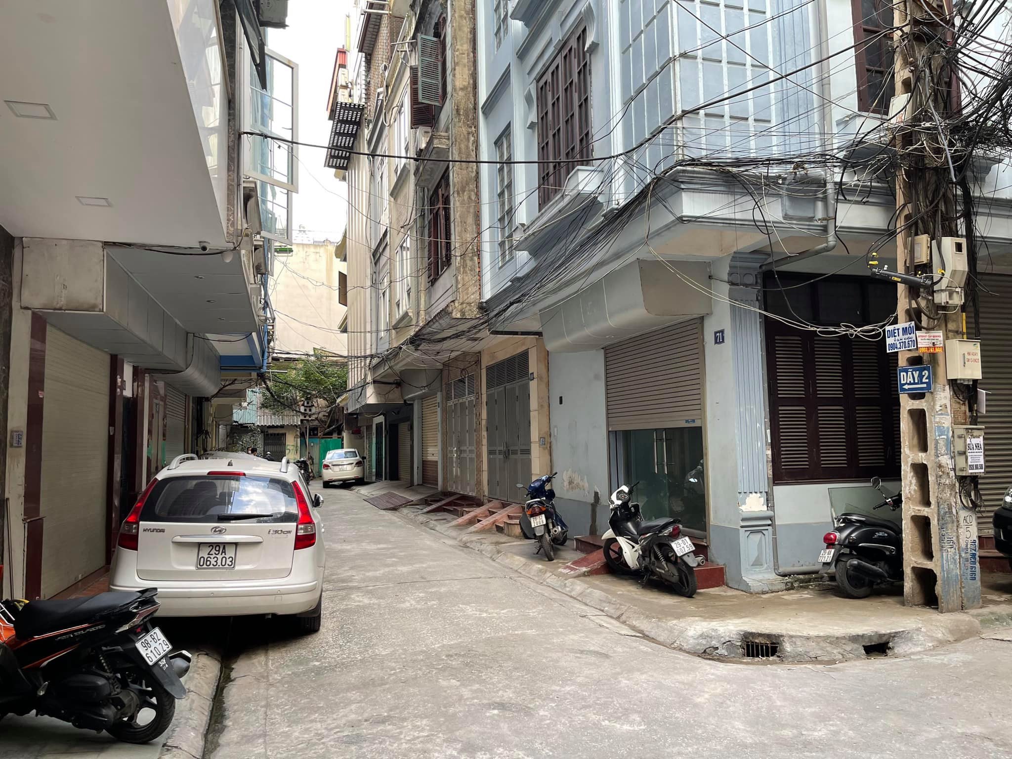 Bán mảnh đất đường Thái Hà 78m2 x MT 13m, Giá 9.5 tỷ