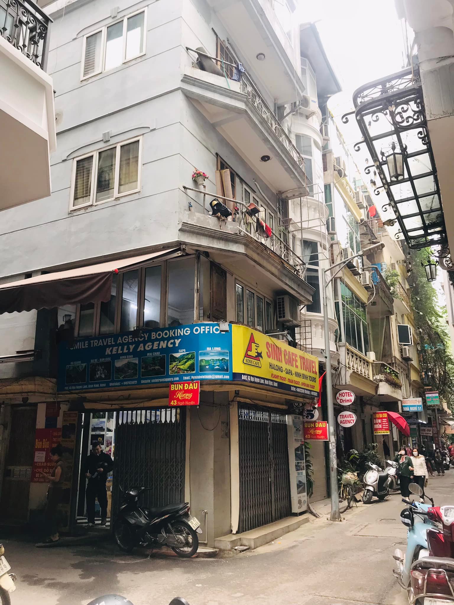 Bán nhà mặt ngõ Huyện quận Hoàn Kiếm 30m 5 tầng lô góc 19.9 tỷ phố ẩm thực kinh doanh sầm uất vị trí đắc địa