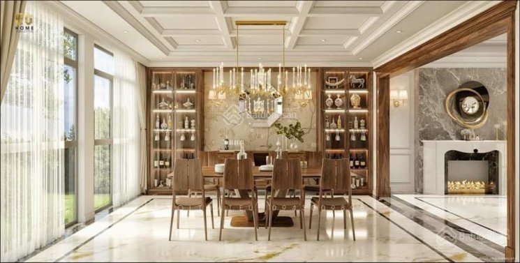 Bán Biệt Thự Làng Quốc Tế Thăng Long, Cầu Giấy, 215m2 x 5T, MT 15m, 38 tỷ