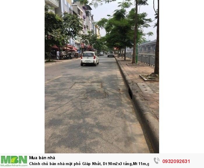 Hiếm nhà 6 tầng thang máy mặt phố Giáp Nhất. DT 130m2, MT 6m, kinh doanh đỉnh cao 28 tỷ