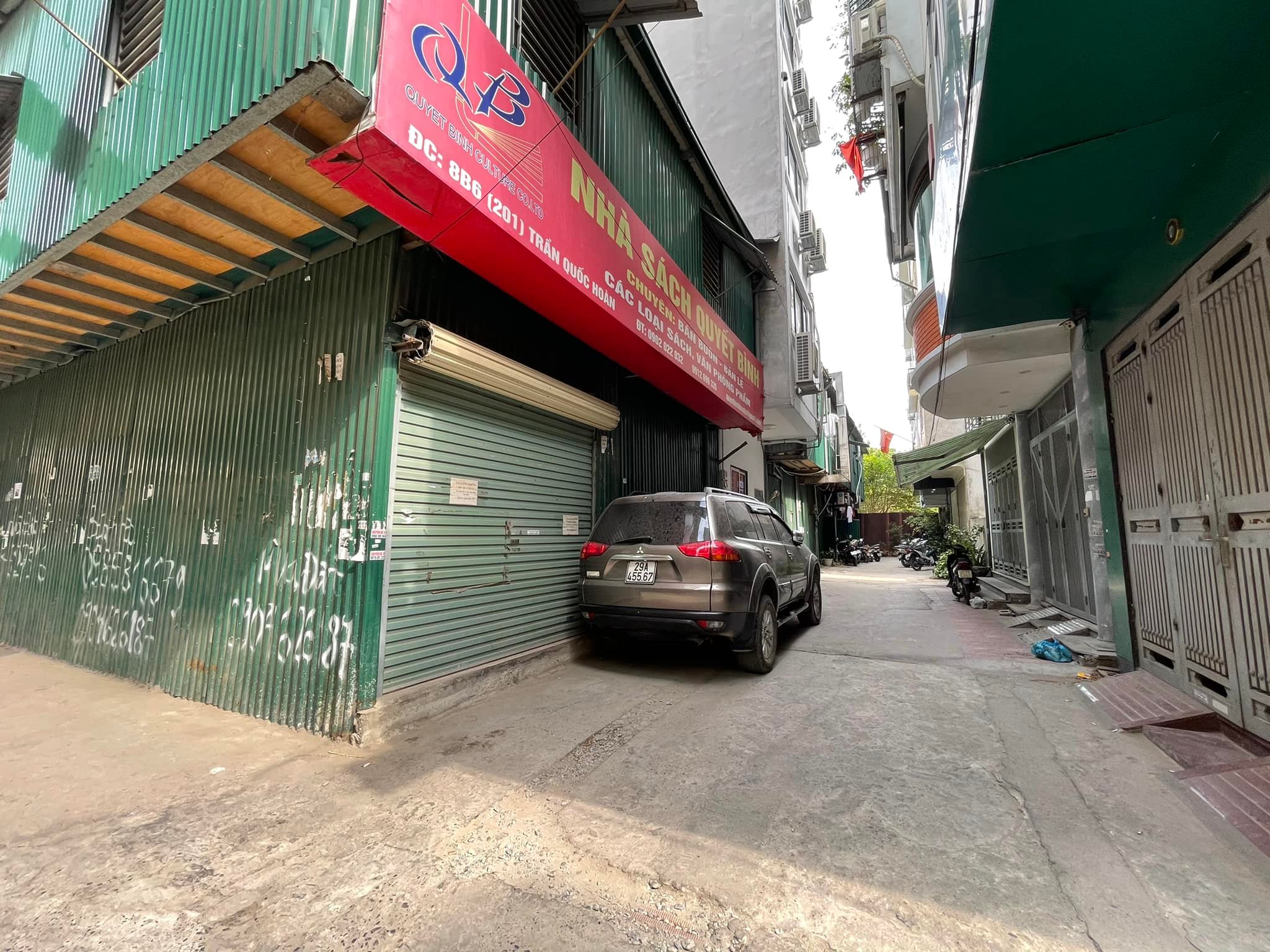 SIÊU PHẨM DUY NHẤT MẶT PHỐ TRẦN QUỐC HOÀN, MỘT MẶT PHỐ 2 MẶT NGÕ OTO TRÁNH ĐỀU MỞ ĐƯỢC