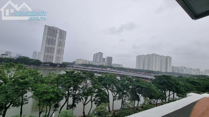 BÁN NHÀ MẶT PHỐ, VIEW MẶT HỒ LINH ĐÀM, VỈA HÈ, THANG MÁY, KINH DOANH SẦM UẤT