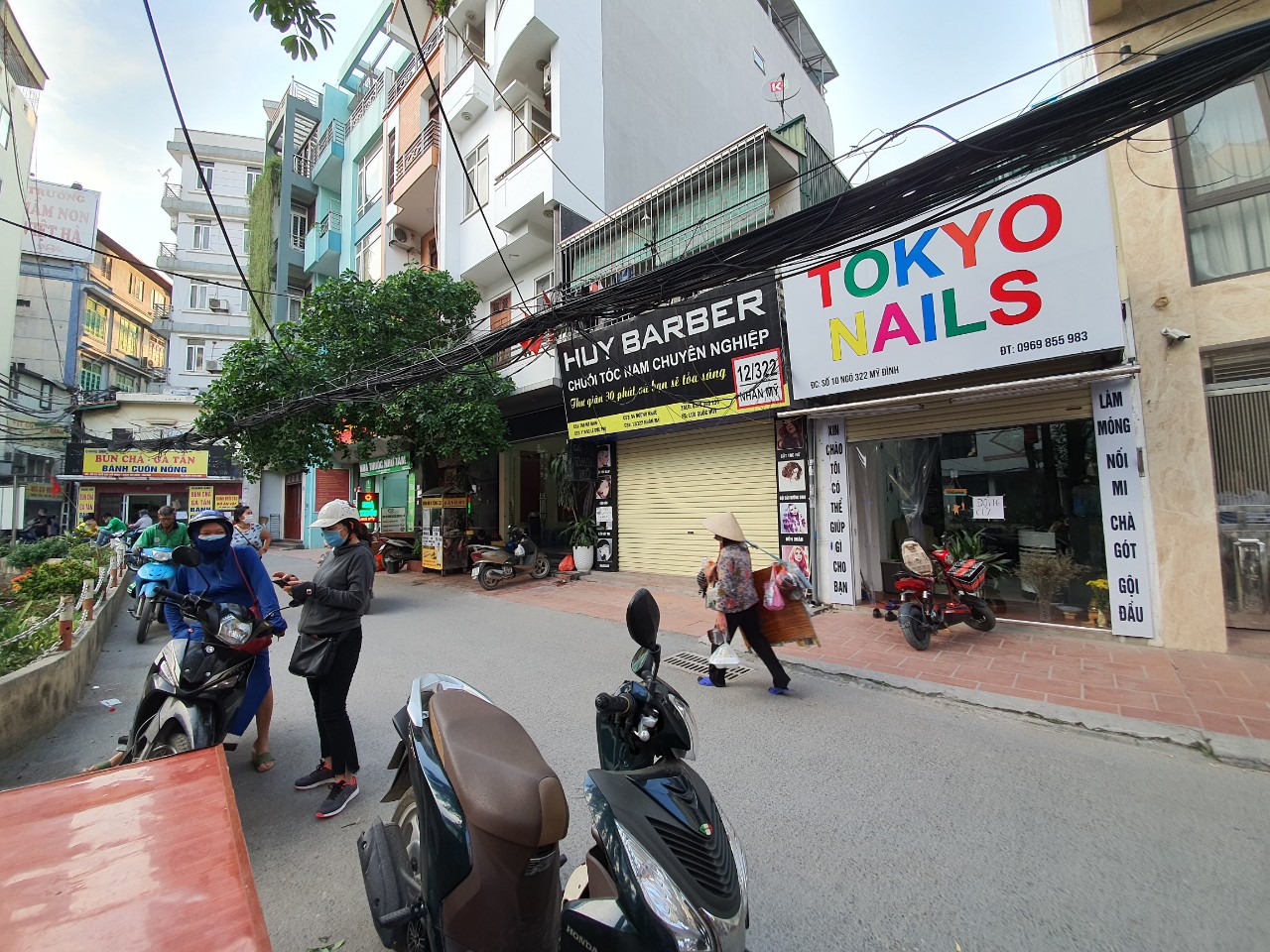 BÁN ĐẤT MẶT PHỐ NHÂN MỸ (MẶT NGÕ CHỢ 322 MỸ ĐÌNH), KHU DÂN CƯ ĐÔNG, KINH DOANH SẦM UẤT, 098.115.8.507.