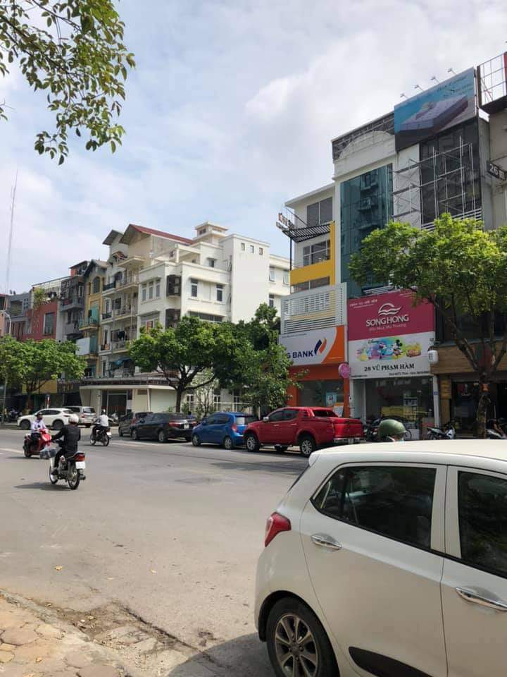 MẶT PHỐ ÔTÔ TRÁNH-KINH DOANH MỌI LOẠI HÌNH-VŨ PHẠM HÀM-DT 75m2-5T-MT 4,3m-Giá 16,5 tỷ.