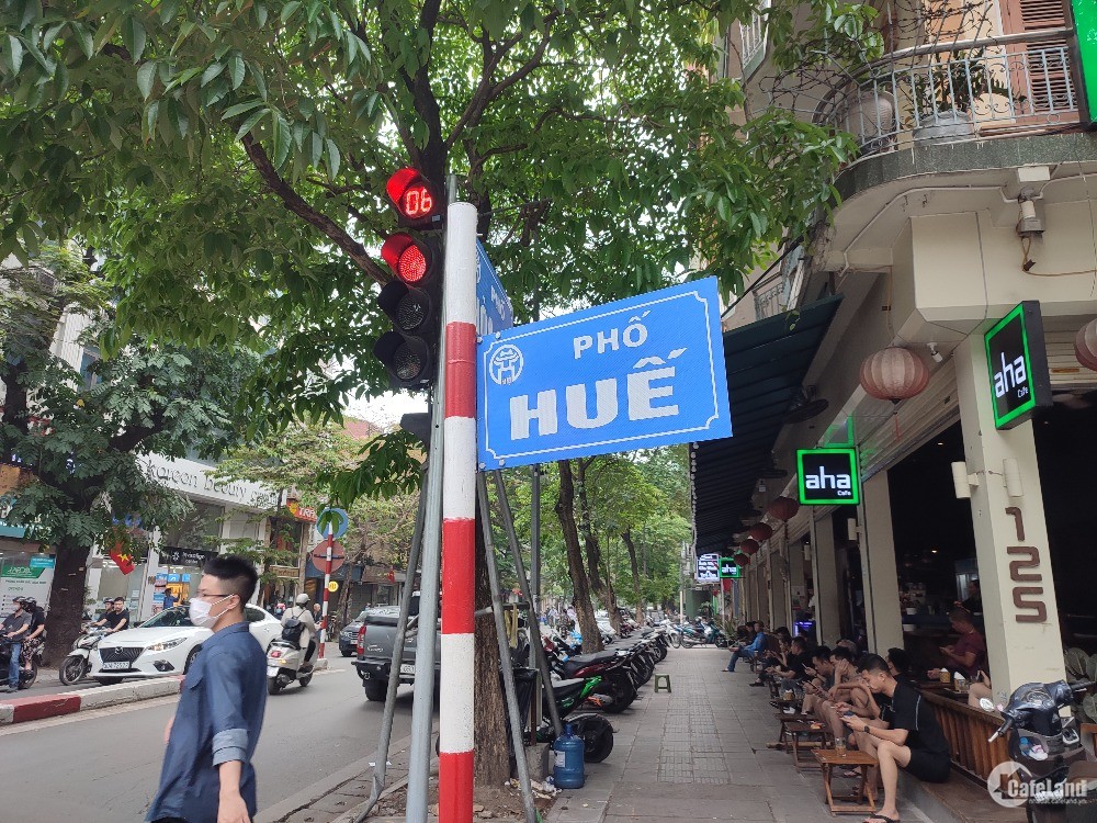 Chính chủ bán nhà 4 tầng mặt phố Huế, 115m2, mặt tiền 5m, kinh doanh đỉnh, giá chỉ 25 tỷ.