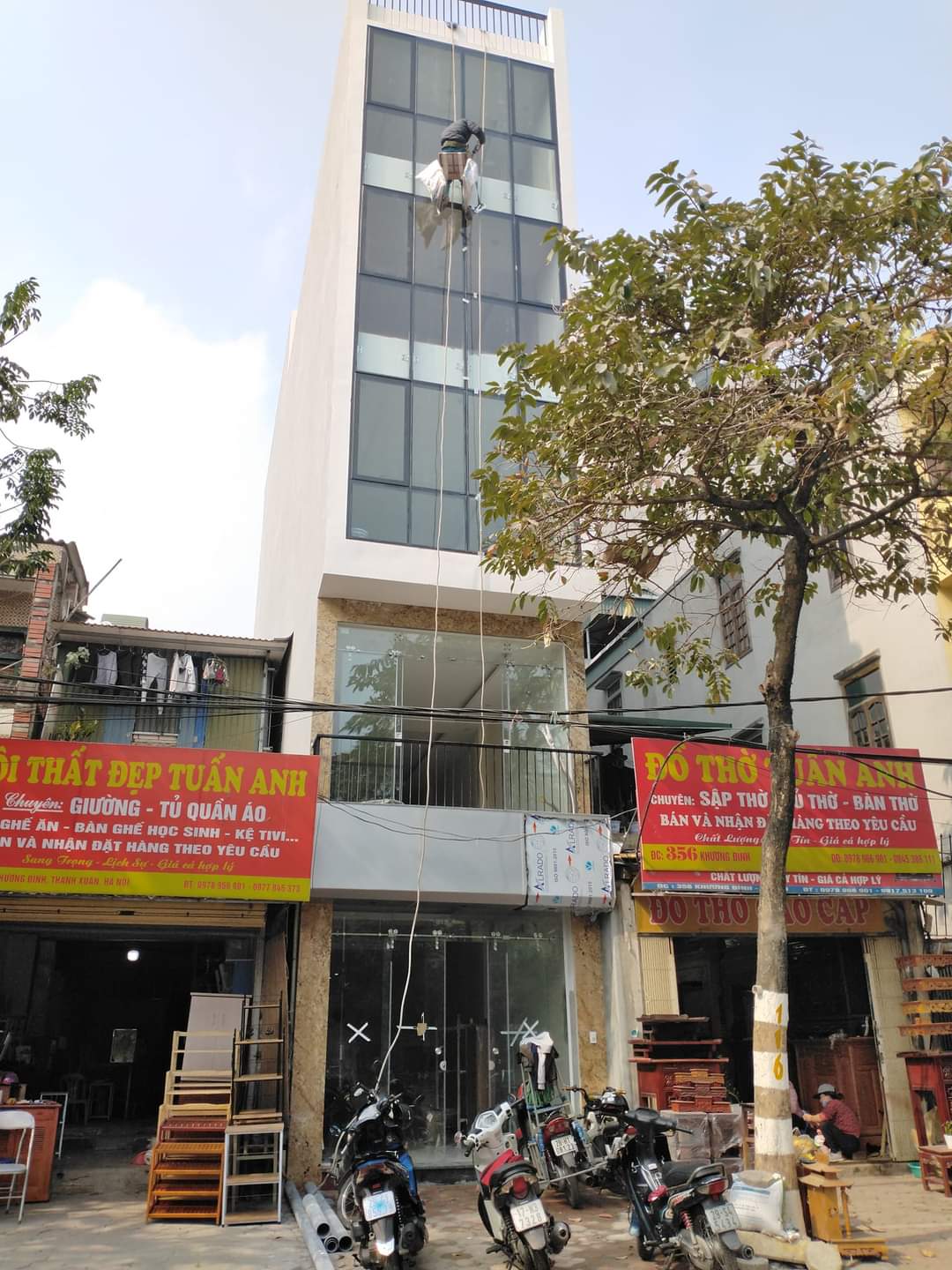 MẶT PHỐ THÔNG SÀN-THANG MÁY-VỈA HÈ KINH DOANH ĐỈNH-KHƯƠNG ĐÌNH-THANH XUÂN-DT 80m2-6T-MT 3,5m-Giá 21 tỷ